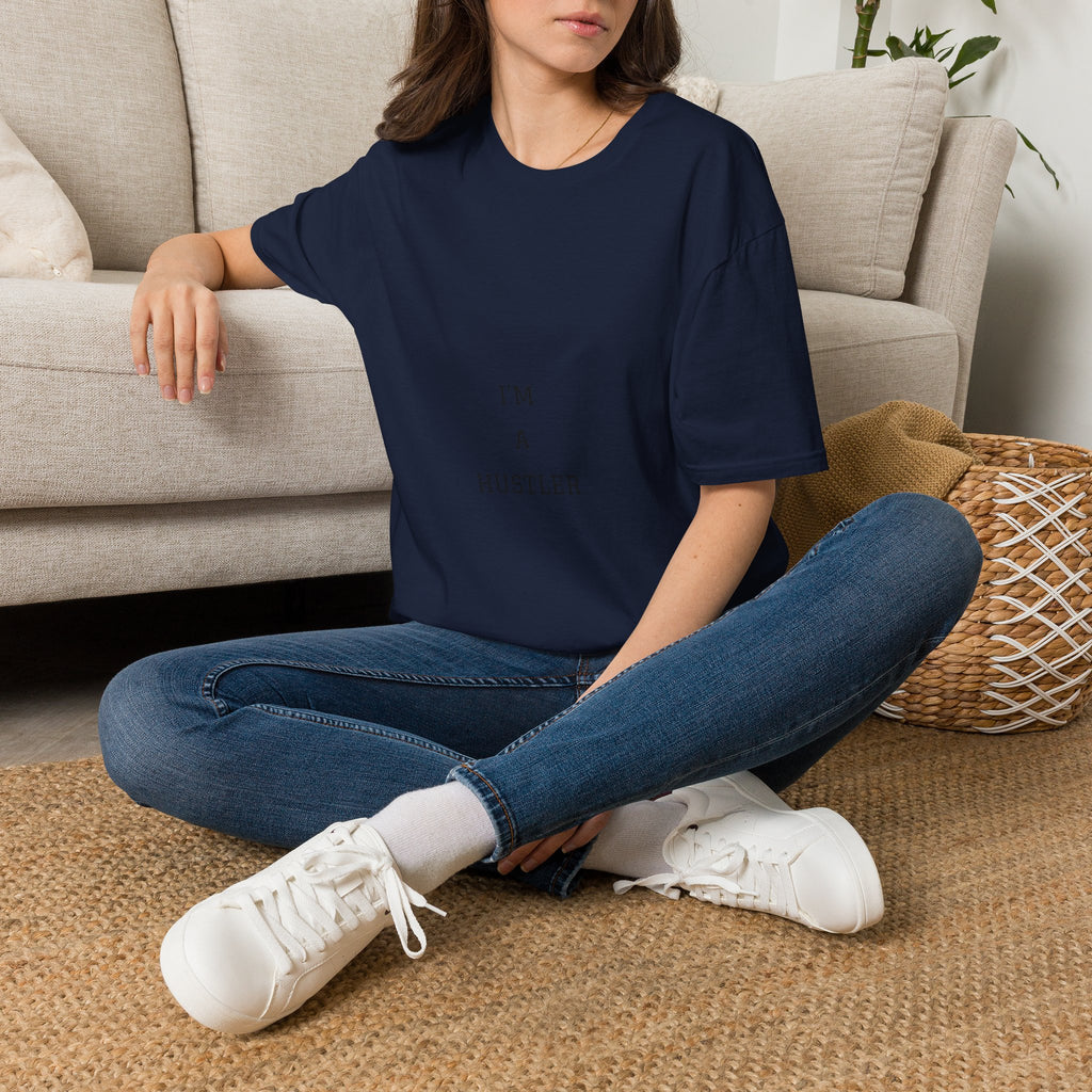 Hustle for Muscle T-Shirt — Motivational Gym Workout Tee