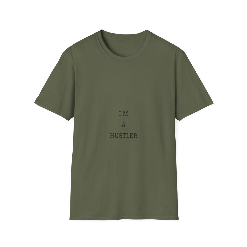 Hustle for Muscle T-Shirt — Motivational Gym Workout Tee