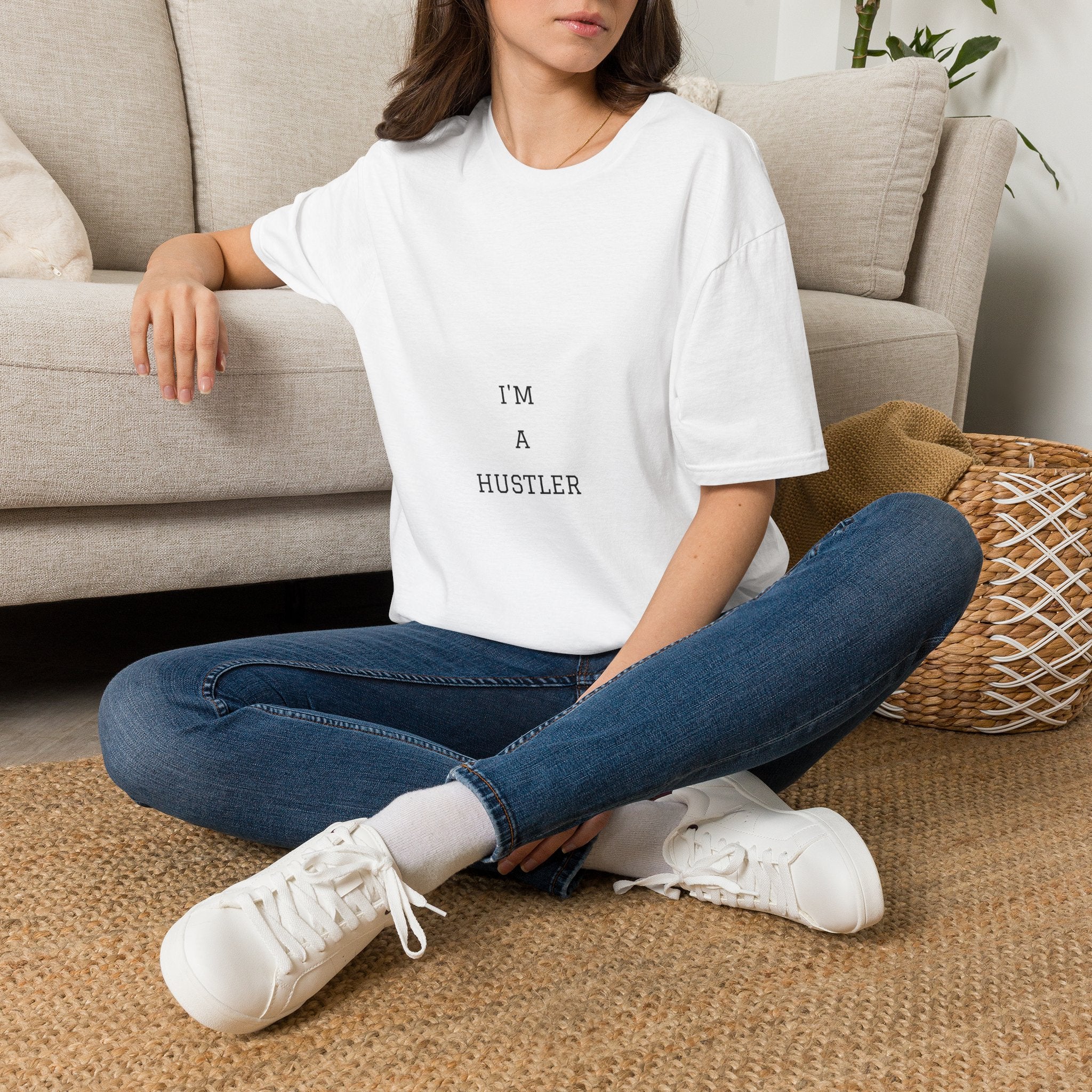 Hustle for Muscle T-Shirt — Motivational Gym Workout Tee
