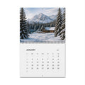 2027 Scenic Wall Calendar — Cozy Cabin & Neutral Home Photography Monthly Planner